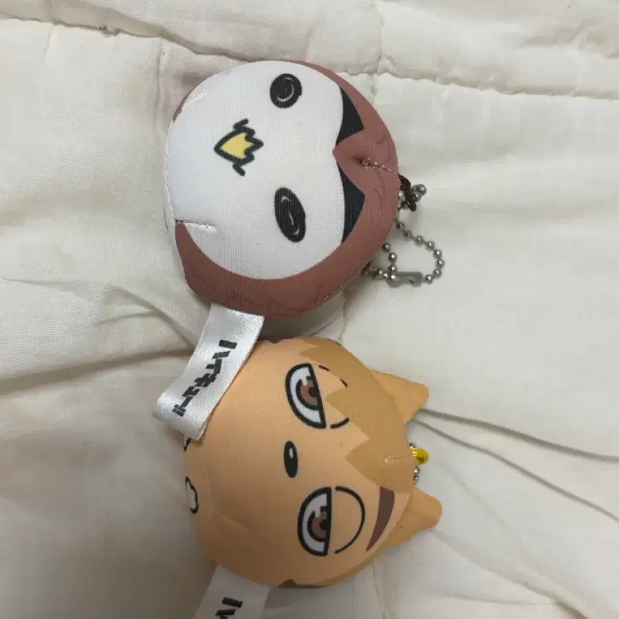 하이큐!! 아카아시, 아츠무 봉제 키링 일괄 판매 (급처)