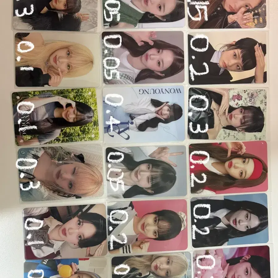 아이브 포카 개별,일괄<탈턱처분>