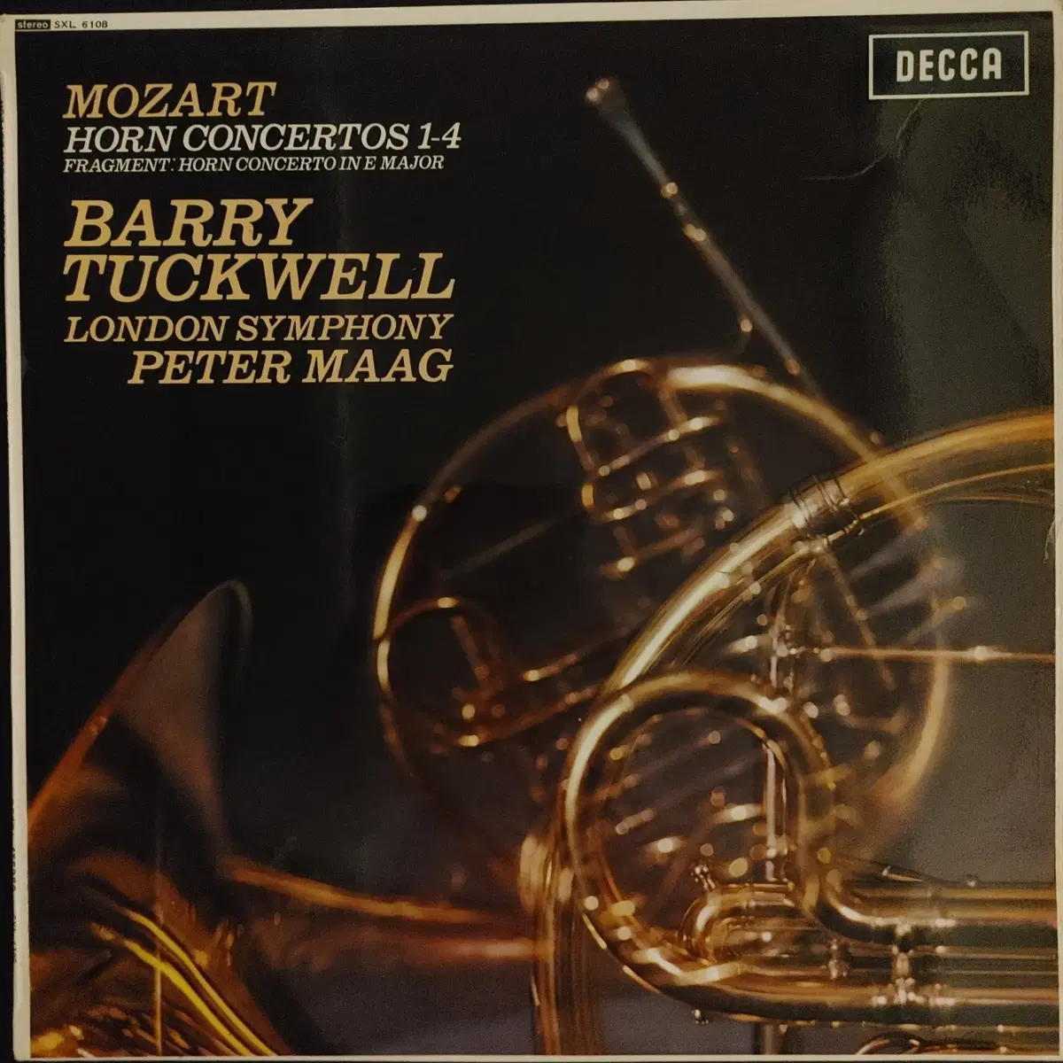ORIGINAL DECCA LP - PETER MAAG/MOZART HORN