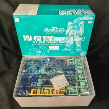 BANDAI SPIRITS MG 1/100 반다이남코판 네모 유니콘 컬러 ver