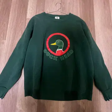 Duck Head 맨투맨 그린 XL