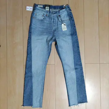 Levi's 리바이스 501(R) 배색 스트레이트 청바지