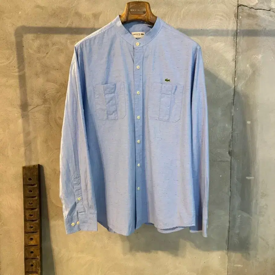 라코스테 헨리넥셔츠 남성100