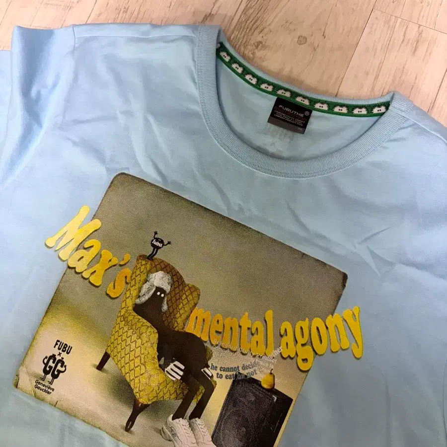 [XL] 00s FUBU x GG 반팔티