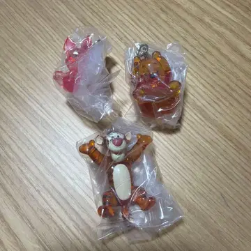 곰돌이 푸 메지루시 액세서리 가챠가챠 3종 세트