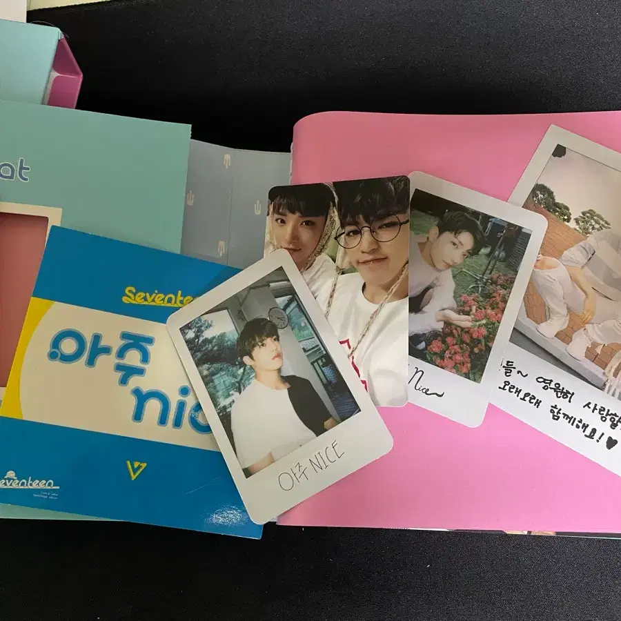 세븐틴 아주나이스 앨범 + 포카