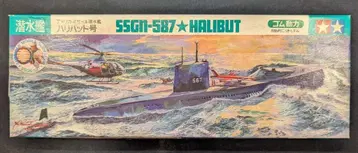 타미야 밴딩 동력 할리버트호 SSGN-587 미국 미사일 잠수함/밴딩 동력