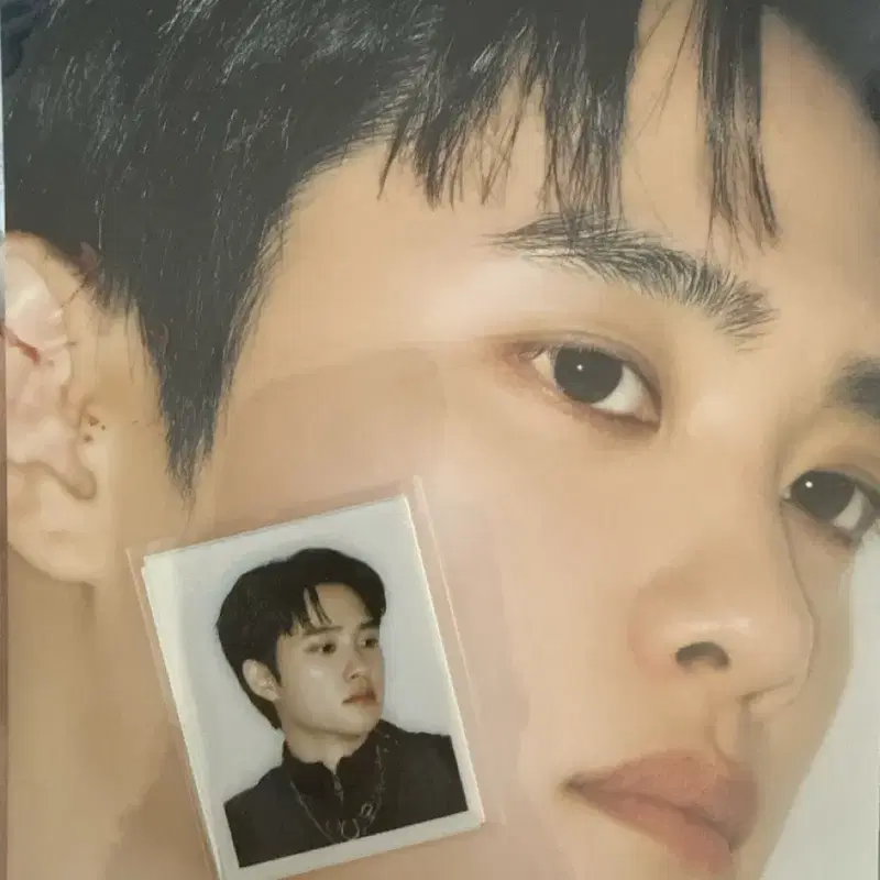 도경수lD photo증명사진 crownEXO리버스 팝업 디오