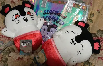 영화 치이카와 (먼작귀) 인어섬의 비밀 세이렌 BIG 봉제 인형 전 2종 비치백
