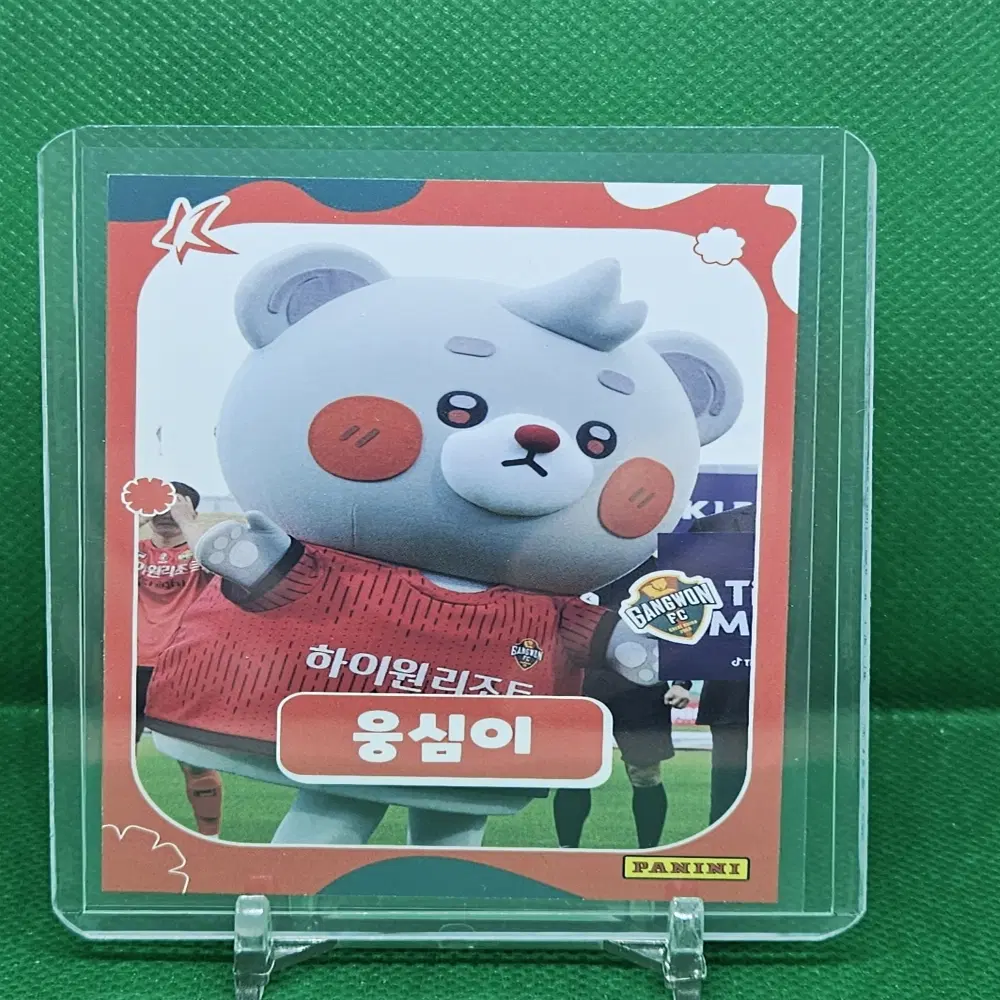 2026 파니니 리테일 K리그 강원FC 마스코트 웅심이 카드