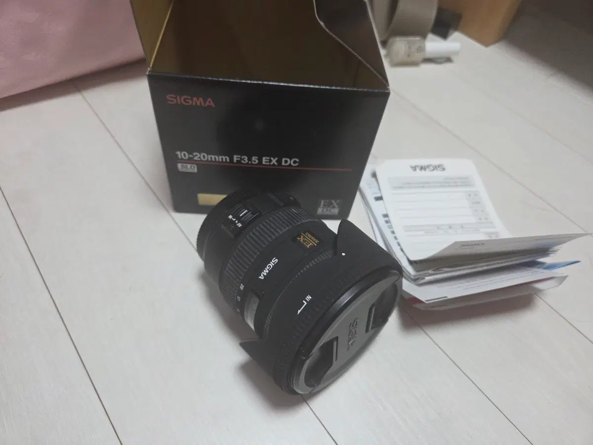 시그마 10-20mm F3.5 EX DC 렌즈