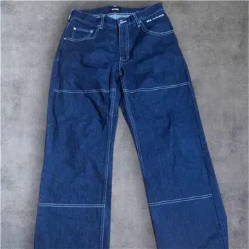 XLARGE 데님 팬츠 더블니 스티치