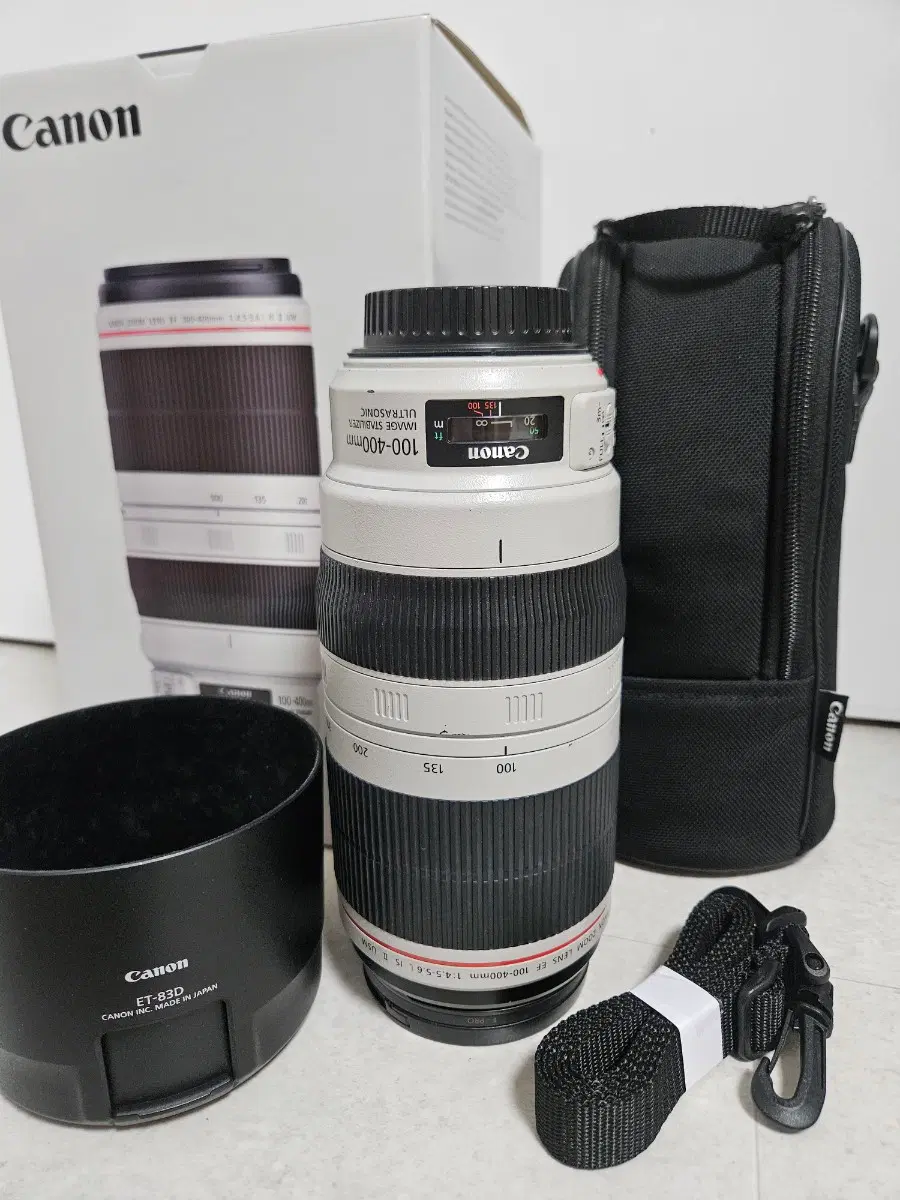 캐논 EF 100-400mm f4.5-5.6L IS II 백사투 렌즈 판매