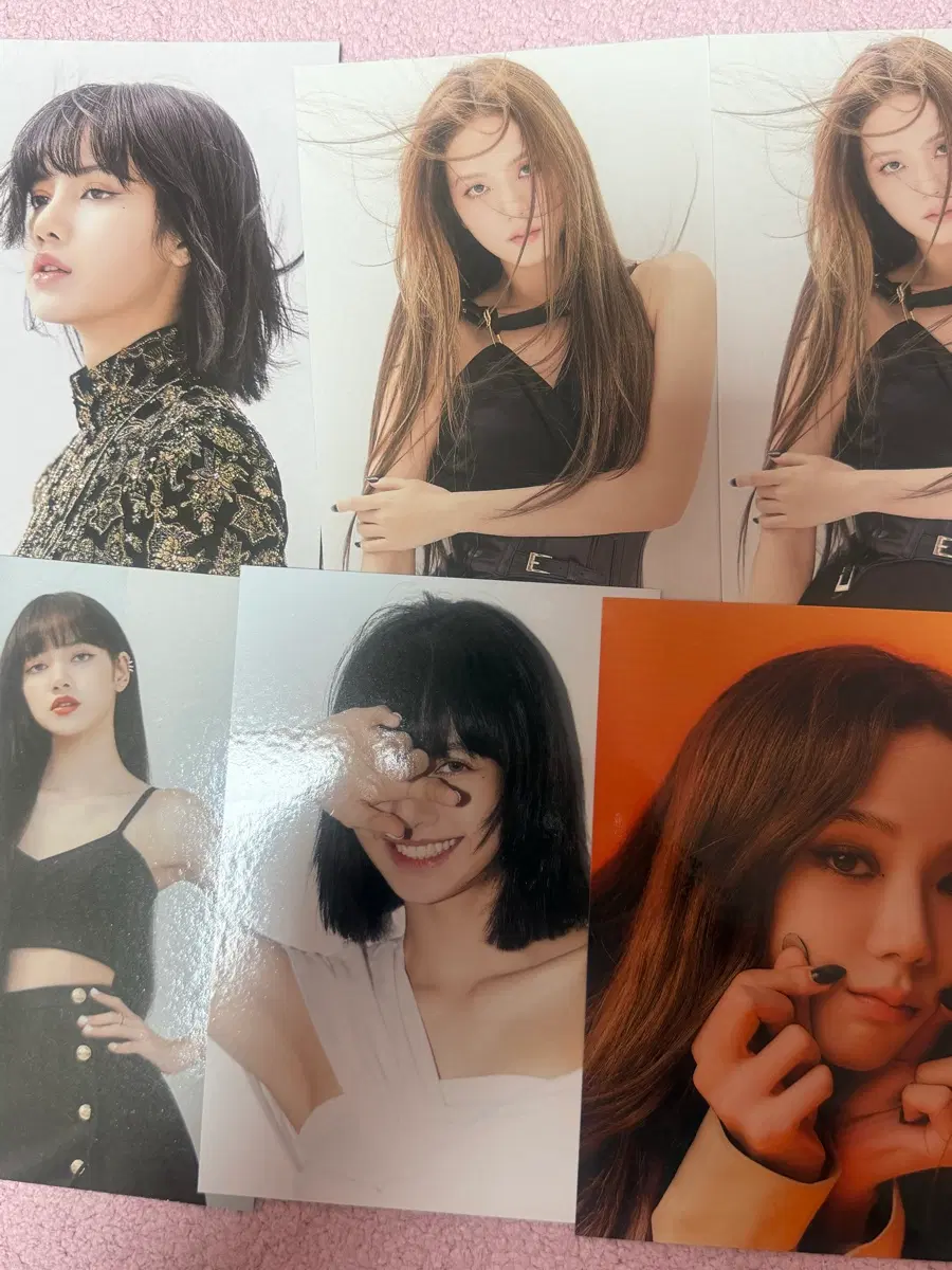 블랙핑크 지수 리사 엽서