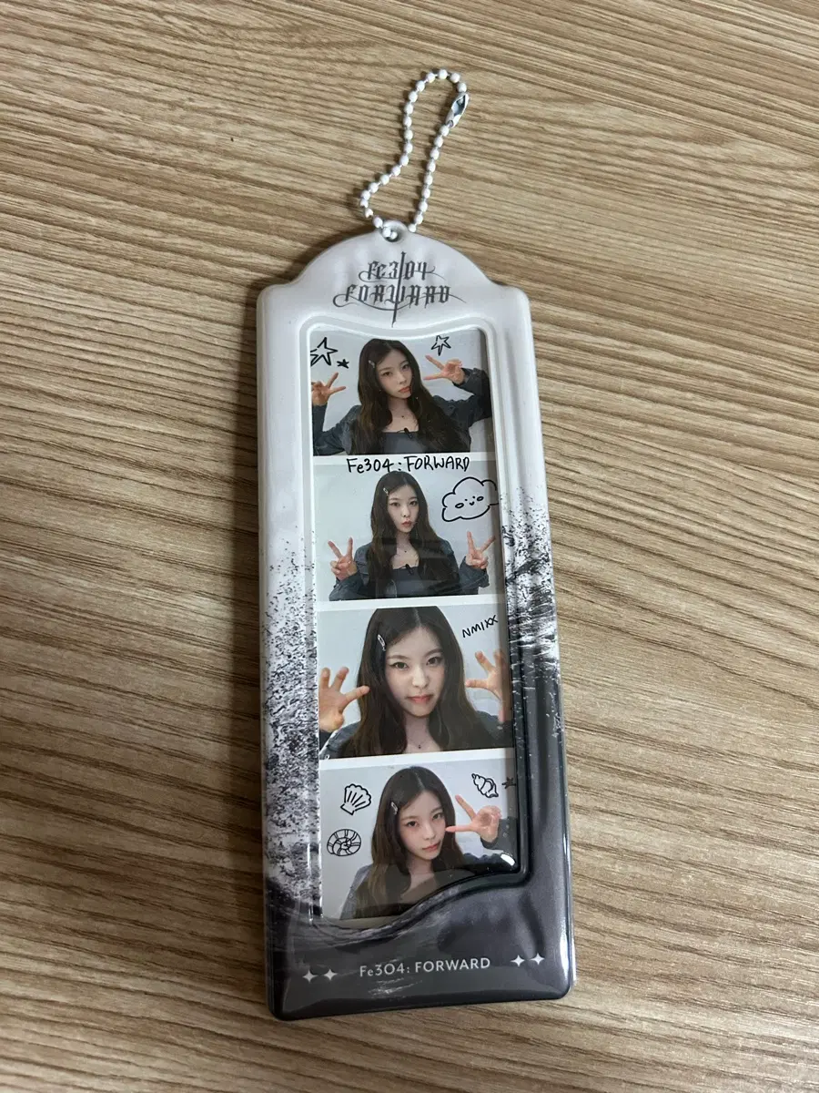 엔믹스 규진 포토프레임 키홀더