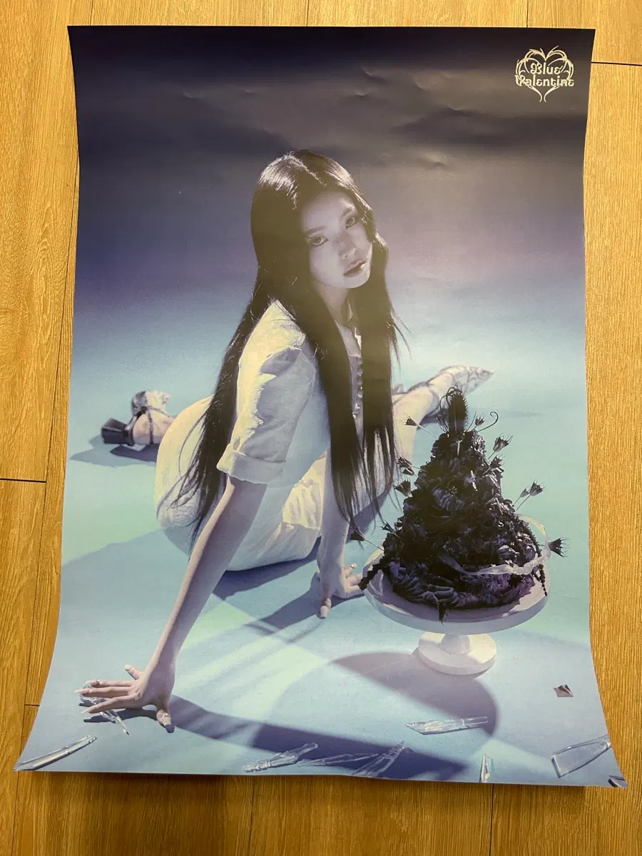 엔믹스 규진 블루발렌타인 포스터