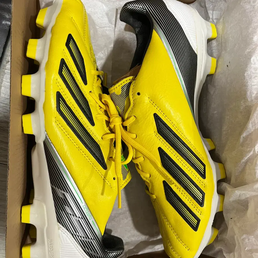 (새상품) 아디다스 아디제로 F50 TRX HG 레더 (250) 축구화