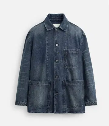 ZARA ORIGINS 데님 커버올 자켓