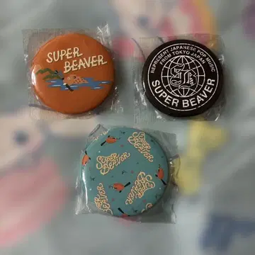 SUPER BEAVER 캔뱃지 3종 세트 컴프 슈퍼 비버 가챠