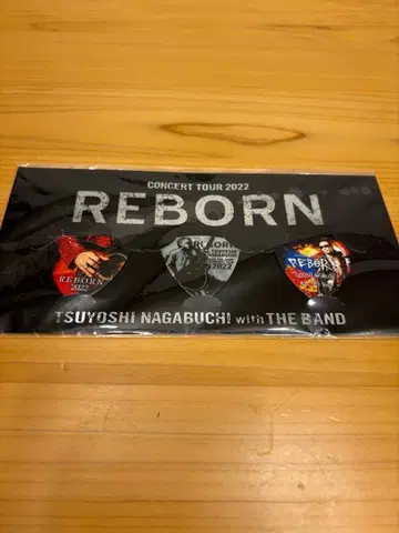 나가부치 츠요시 REBORN 2022 기타 피크 세트