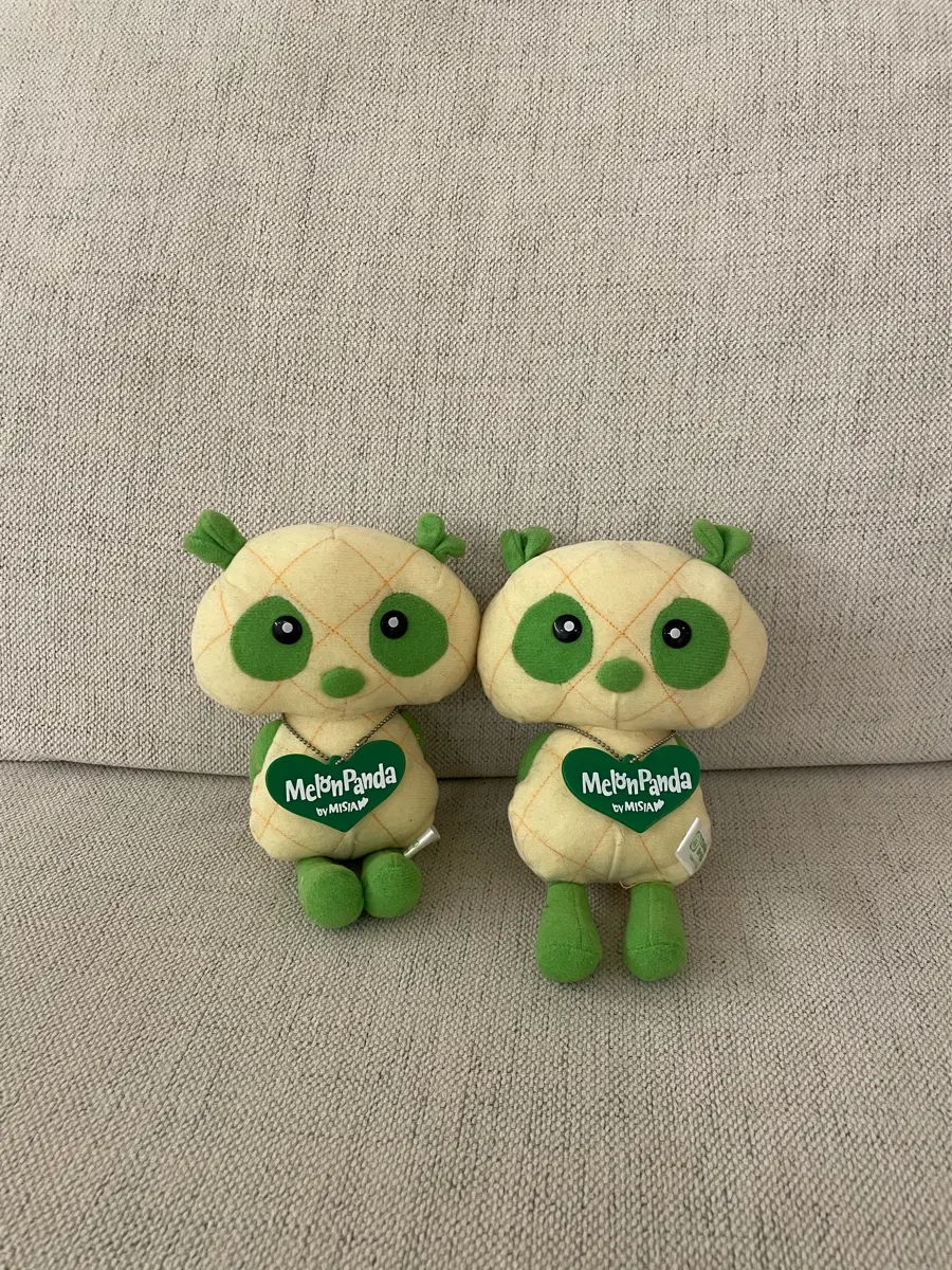 고전 빈티지 메론판다 메론팬더 인형