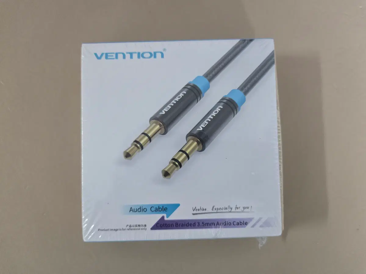 벤션 3.5mm AUX 스트레오 오디오 케이블 1m(미개봉)