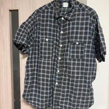 포스트 오버올즈 반팔 셔츠 사이즈 xl