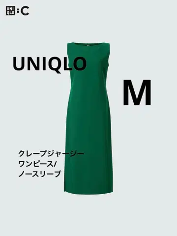 [UNIQLO:C] 크레이프 저지 원피스/슬리브리스