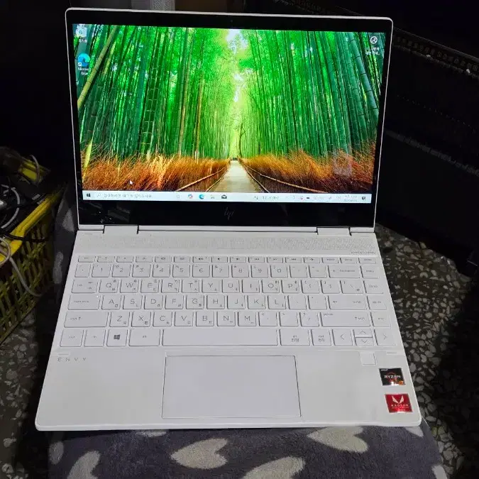 hp 사무용 360 노트북 라이젠7 3700u 14인지 손터치