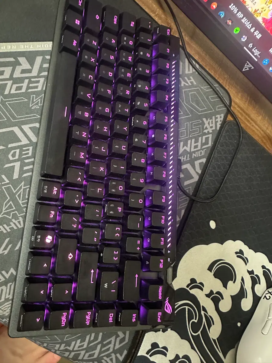 Asus Rog Falchion ace 75he 키보드