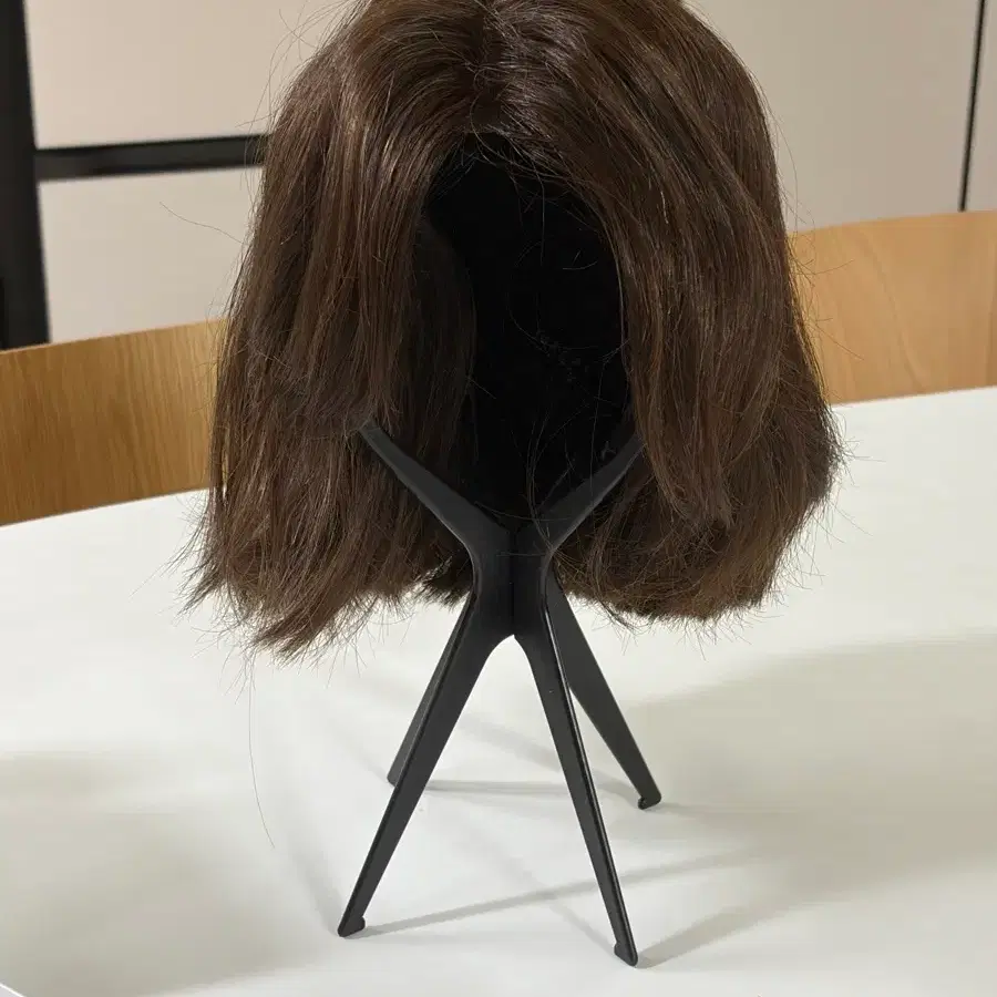 가발나라 100% 인모 통가발 미디움 볼륨 스트레이트 브라운