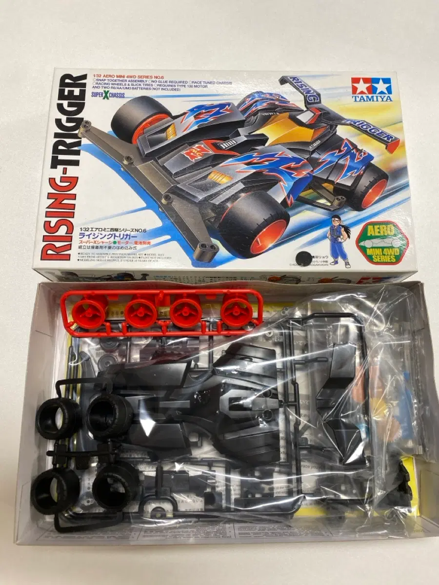 타미야 라이징 트라이거 트리거 미니카 19606