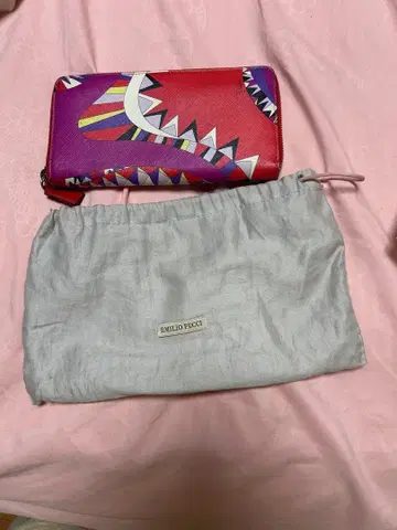 EMILIO PUCCI 장지갑 라운드 지퍼