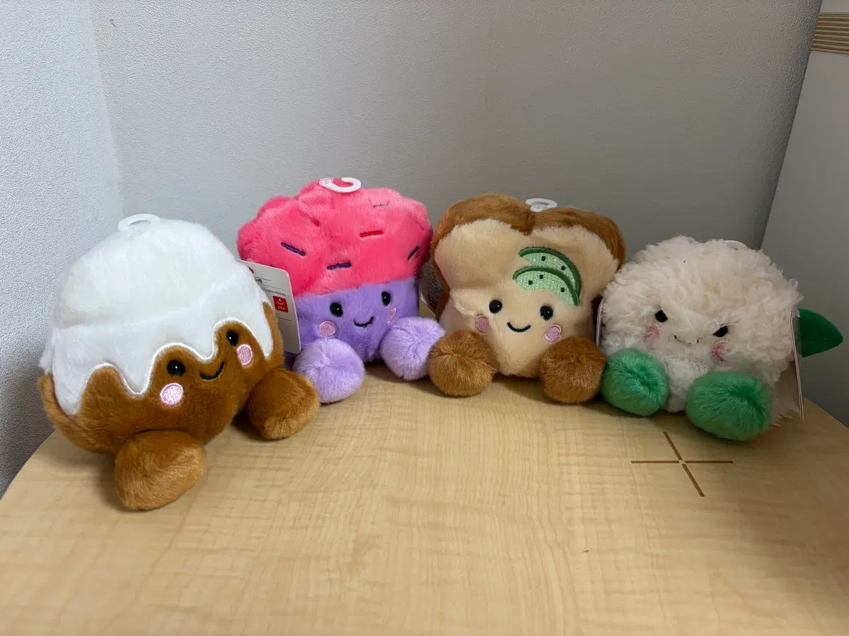팜팔스 간식 스낵 인형 4개세트