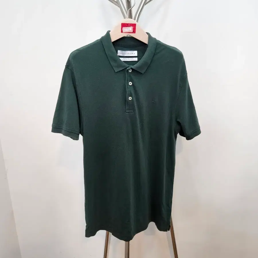 ZARA 자라 남성 반팔 카라티 M