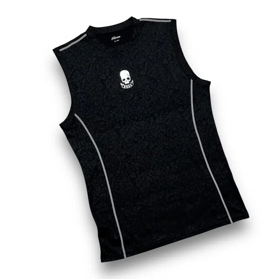 Roen Leopard Skull Rock Chic Sleeveless