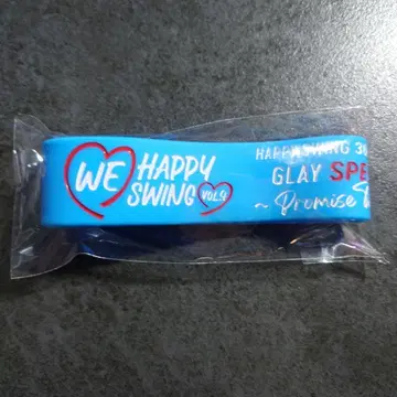 GLAY WE HAPPY SWING vol.4 러버 밴드 블루