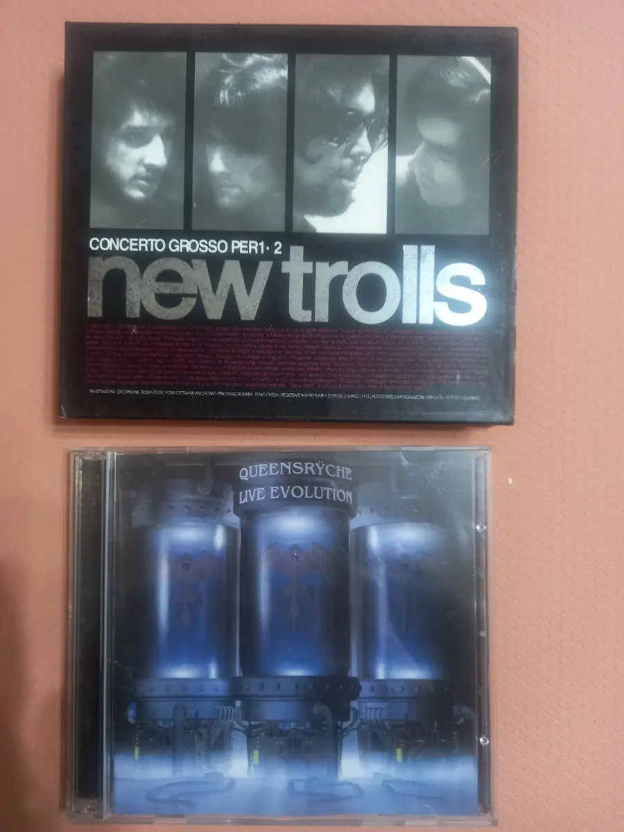 new trolls/QUEENSRYCHE 더블앨범 팝명반 CD 개당150