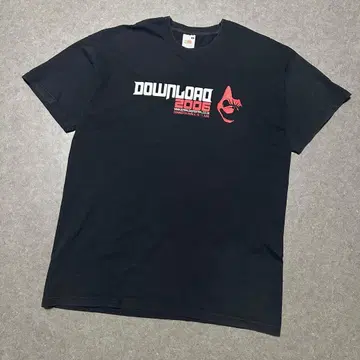DOWNLOAD FESTIVAL 2006 티셔츠 툴 메탈리카 건즈