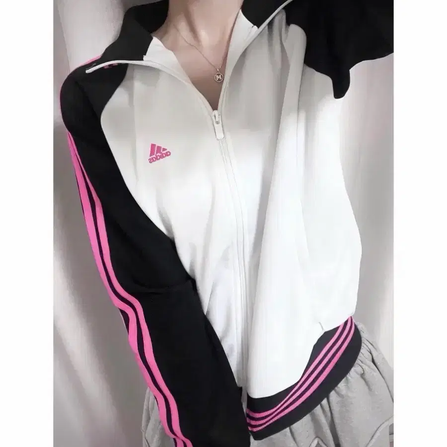아디다스 져지 핑크 블랙