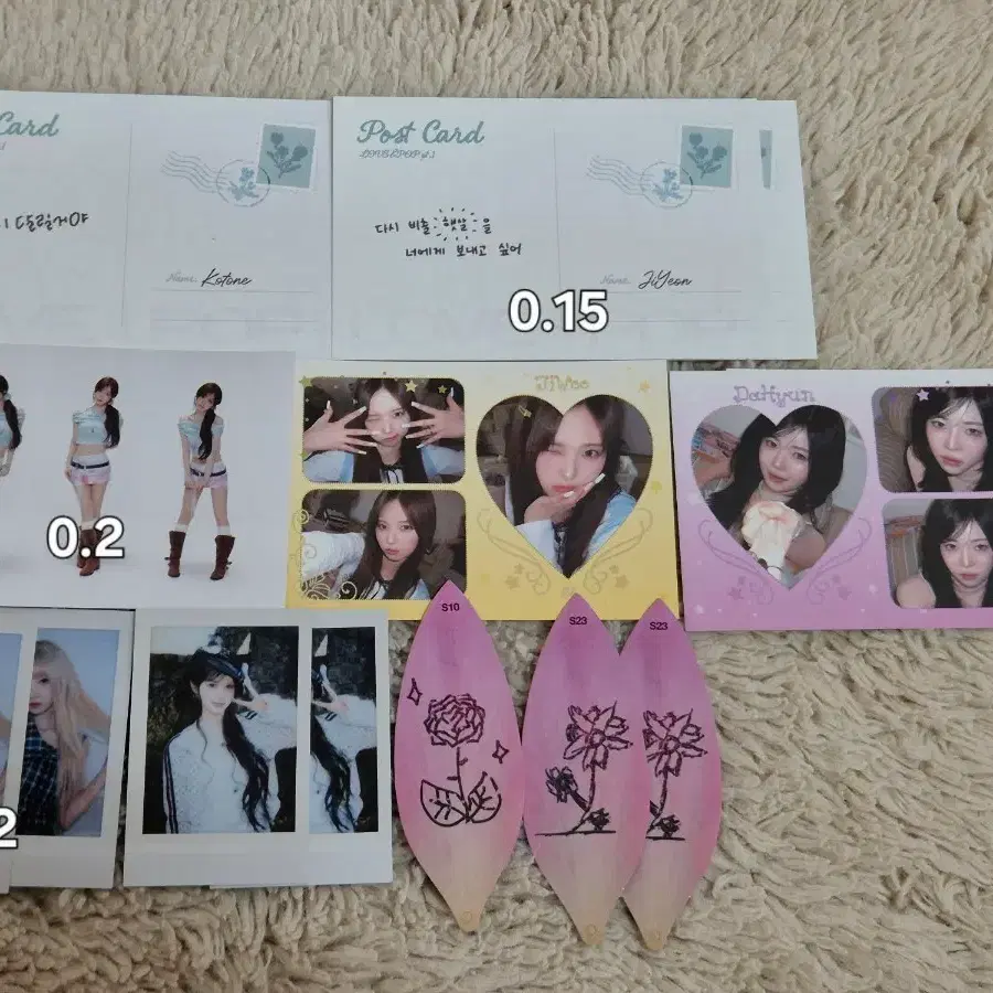 트리플에스 윤서연 김유연 지서연 지연 서다현 서아 이지우 마유 코토네 앨범 러브앤팝 오브젝트 옵젝 앨옵 포토카드 포카 미스캔 일괄 폴라 구성품