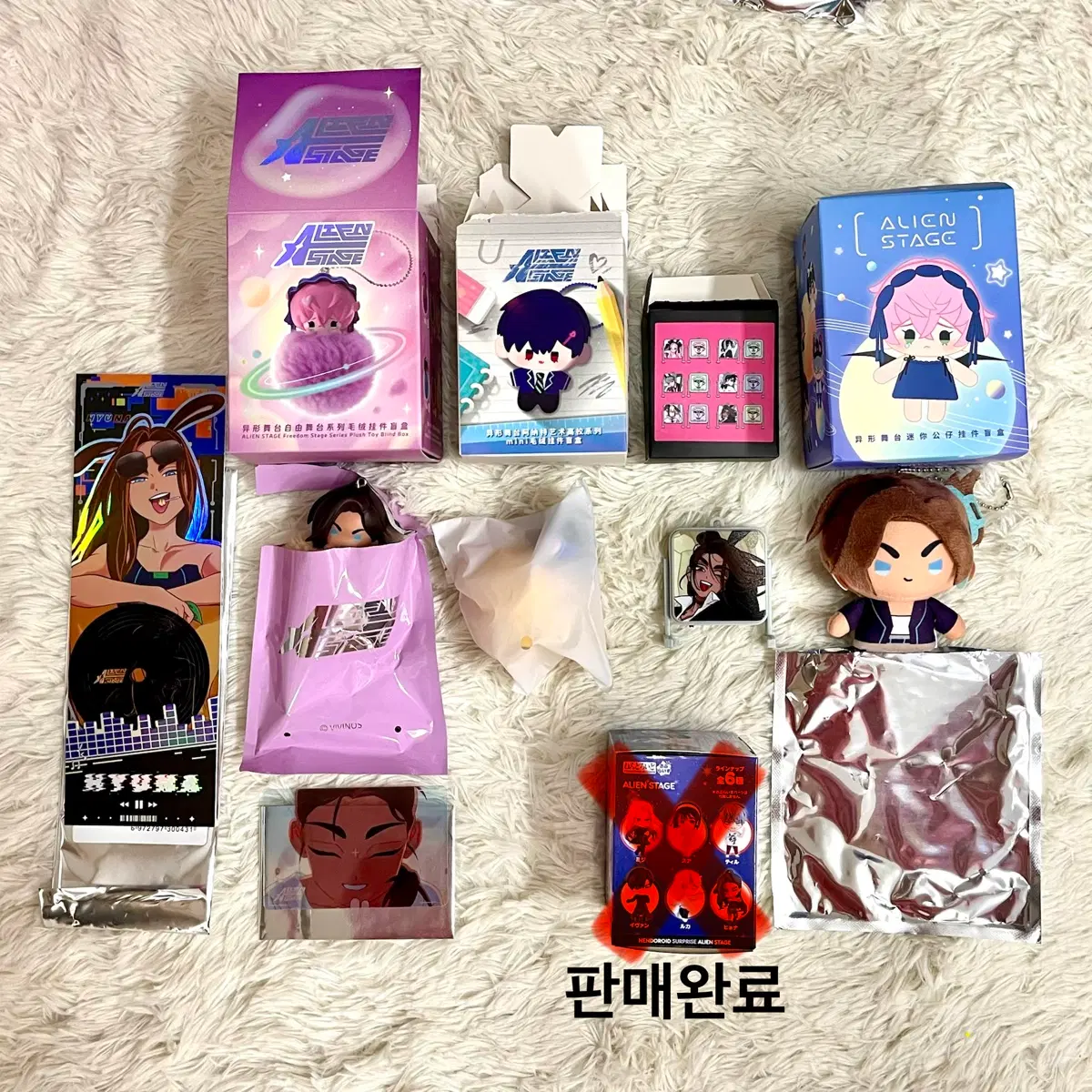 에이스테 스쿨스테 현아 인형 키링 포카 넨도 티켓 처분