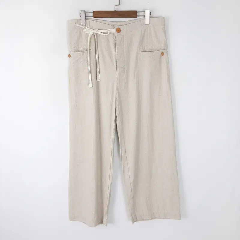 EASY TO WEAR 남성 린넨혼방 와이드팬츠48