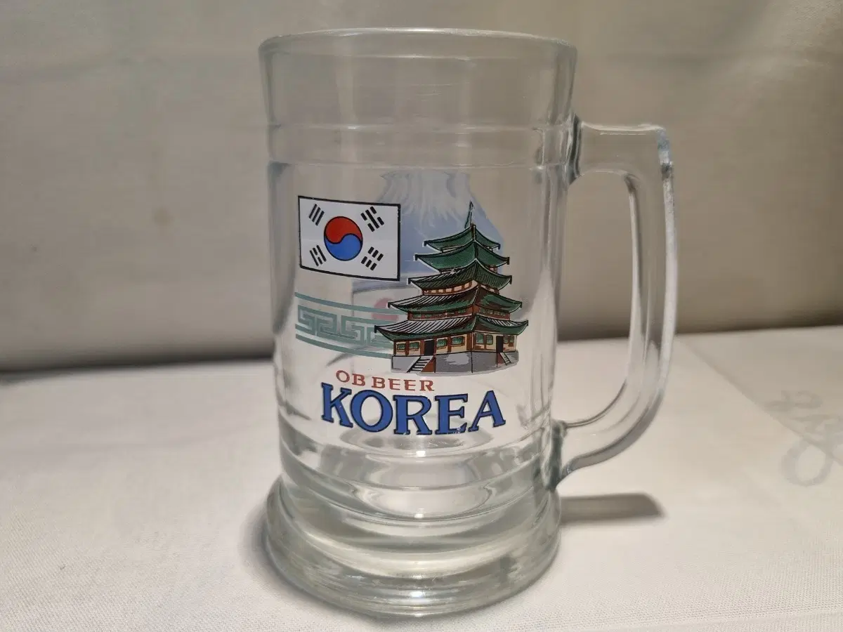 OB 생맥주잔 코리아/ 재팬 에디션 ( 1980년대 )