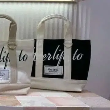 herlipto HLT Canvas Mini Tote Black
