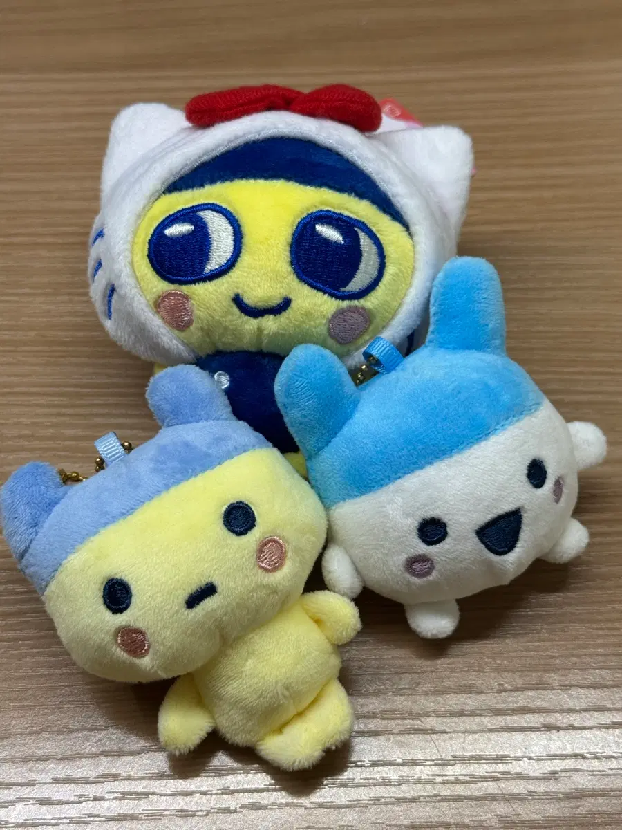 다마고치 인형 3종 일괄(정품X뽑기0)