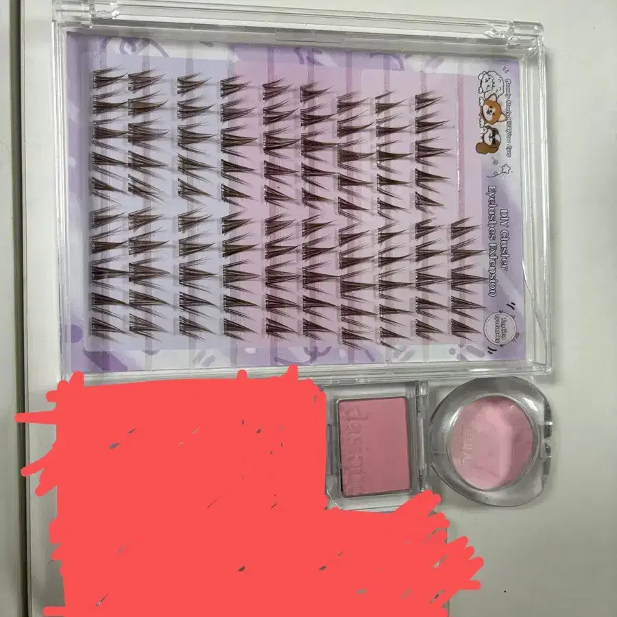 갈색 노글루 속눈썹 데이지크 싱글 섀도우 에뛰드 싱글 섀도우 일괄