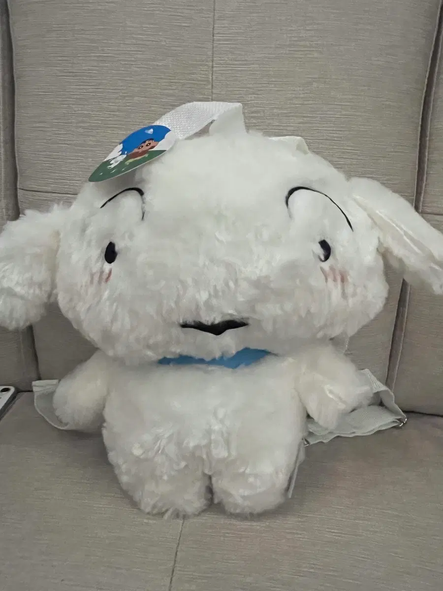 흰둥이 인형 가방