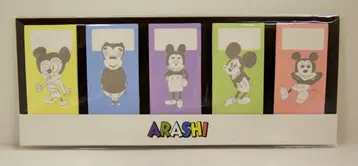 아라시 19년 아라시를 여행하는 전시회 ARASHI EXHIBITION JOURNEY 스탠드 메모지 *미키마우스
