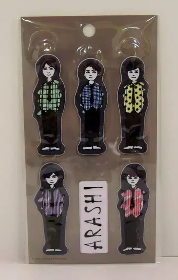 아라시 19년 아라시를 여행하는 전시회 ARASHI EXHIBITION JOURNEY 스티커 세트 *미우라 다이치 디자인